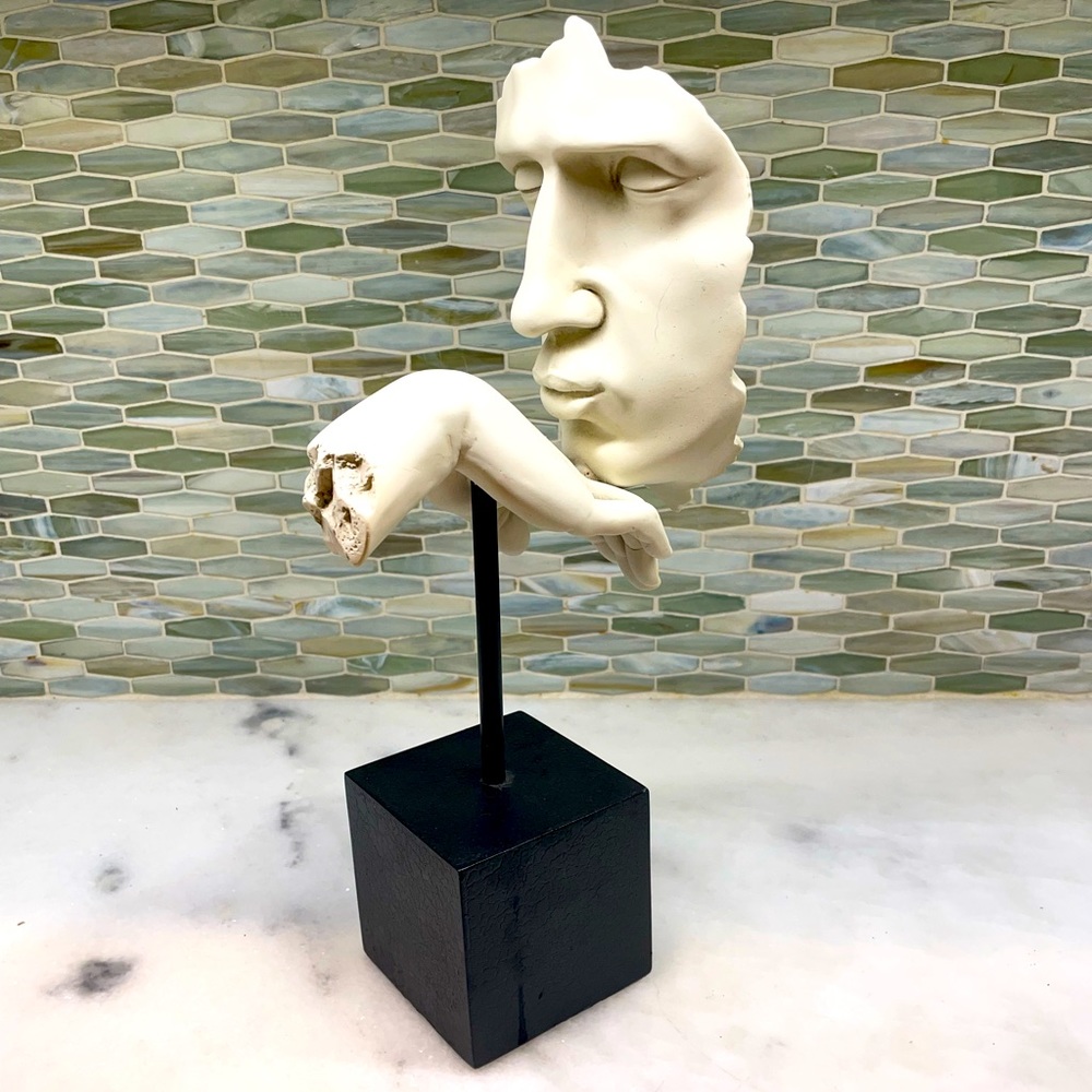 Abstract Sculpture Kissing the Hand